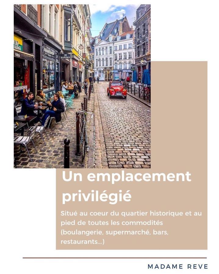 Madame Reve, L'Esquermoise Appartement Rijsel Buitenkant foto